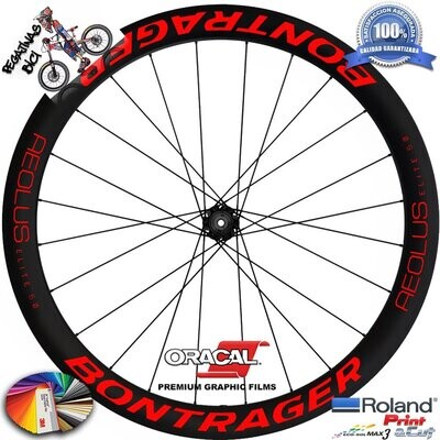 PEGATINAS LLANTAS BONTRAGER AEOLUS ELITE 50 DISC WH69