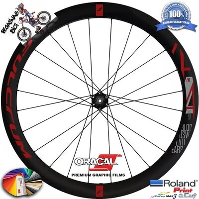 PEGATINAS LLANTAS FULCRUM RACING 4DB R4 WH73