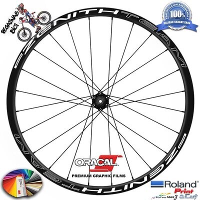 PEGATINAS COMPATIBLES LLANTAS PROTOTYPE ZENITH TEAM WH81