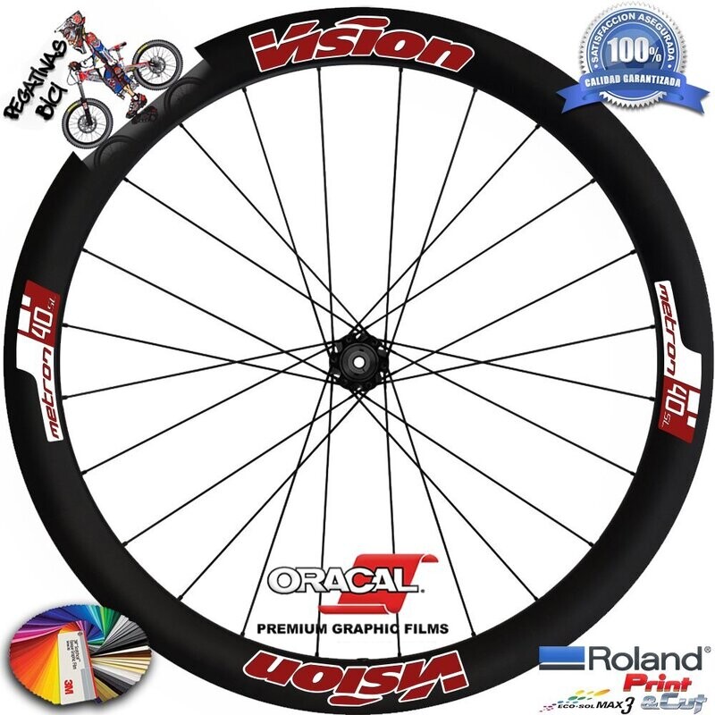 PEGATINAS LLANTAS VISION METRON 40 WH88
