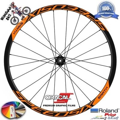 PEGATINAS LLANTAS SPEEDSIX EARTH WH100