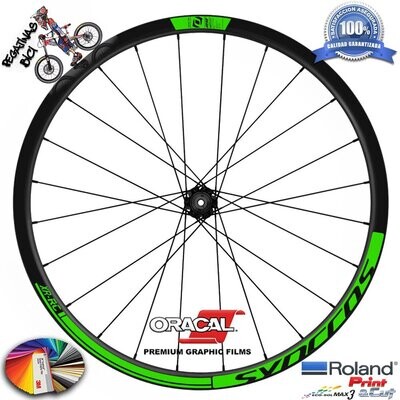 PEGATINAS LLANTAS SYNCROS XR RC 29 WH105