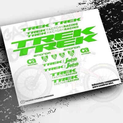PEGATINAS CUADRO TREK EMONDA
