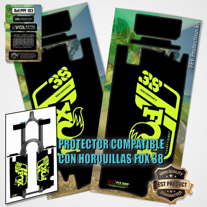 Protecciones compatibles con horquilla fox 38 performance  PPF103
