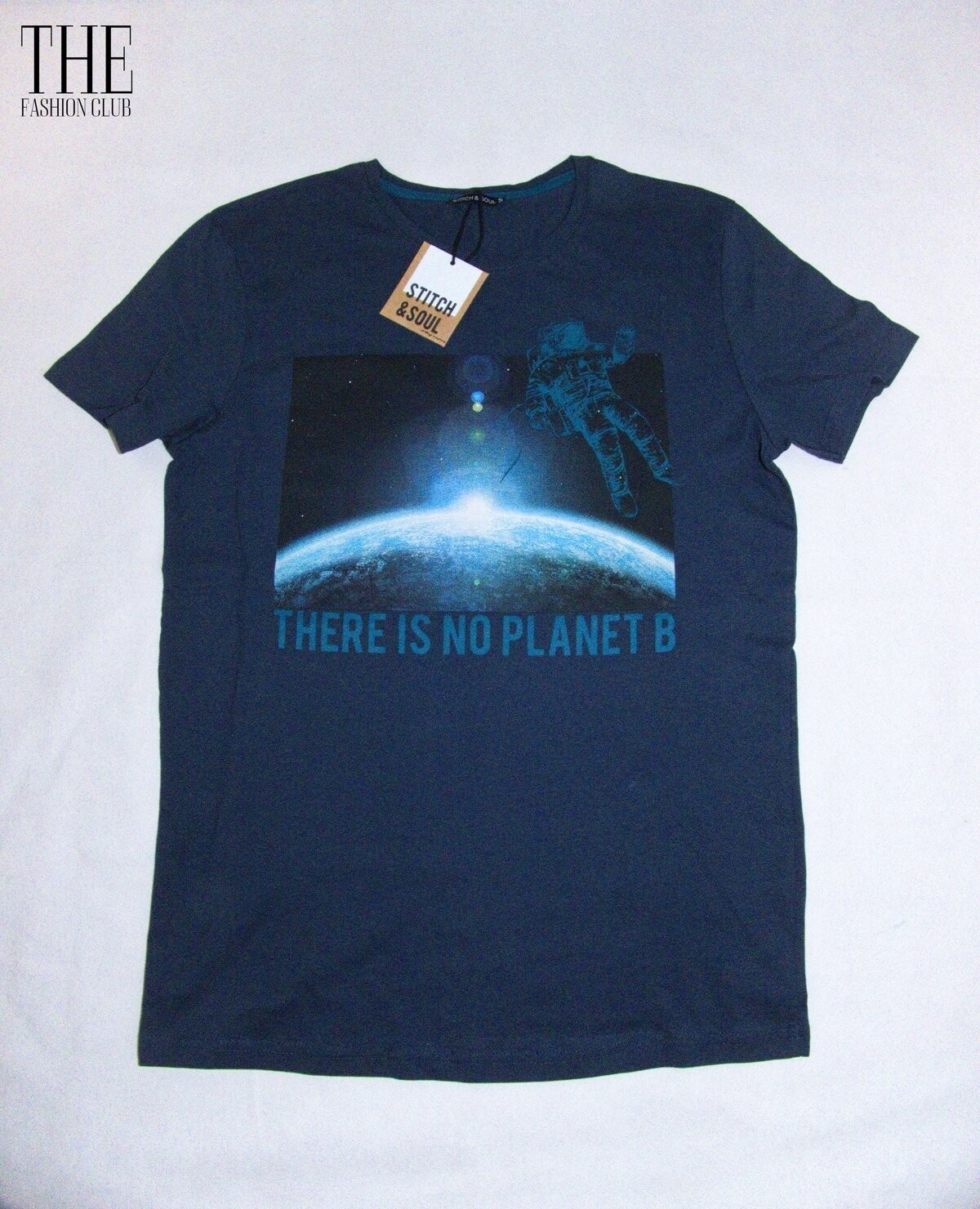 STITCH & SOUL T-Shirt ´Planet B´ Navy