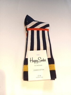 Happy Socks Stripes Combed Cotton Gr.41-46