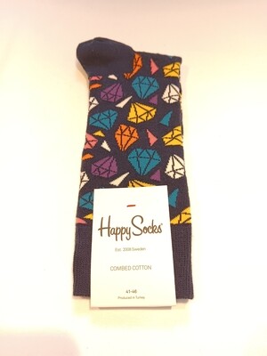 Happy Socks coloured Diamands Combed Cotton Gr.41-46