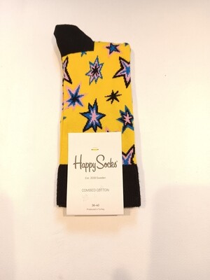 Happy Socks Stars Combed Cotton Gr.36-40