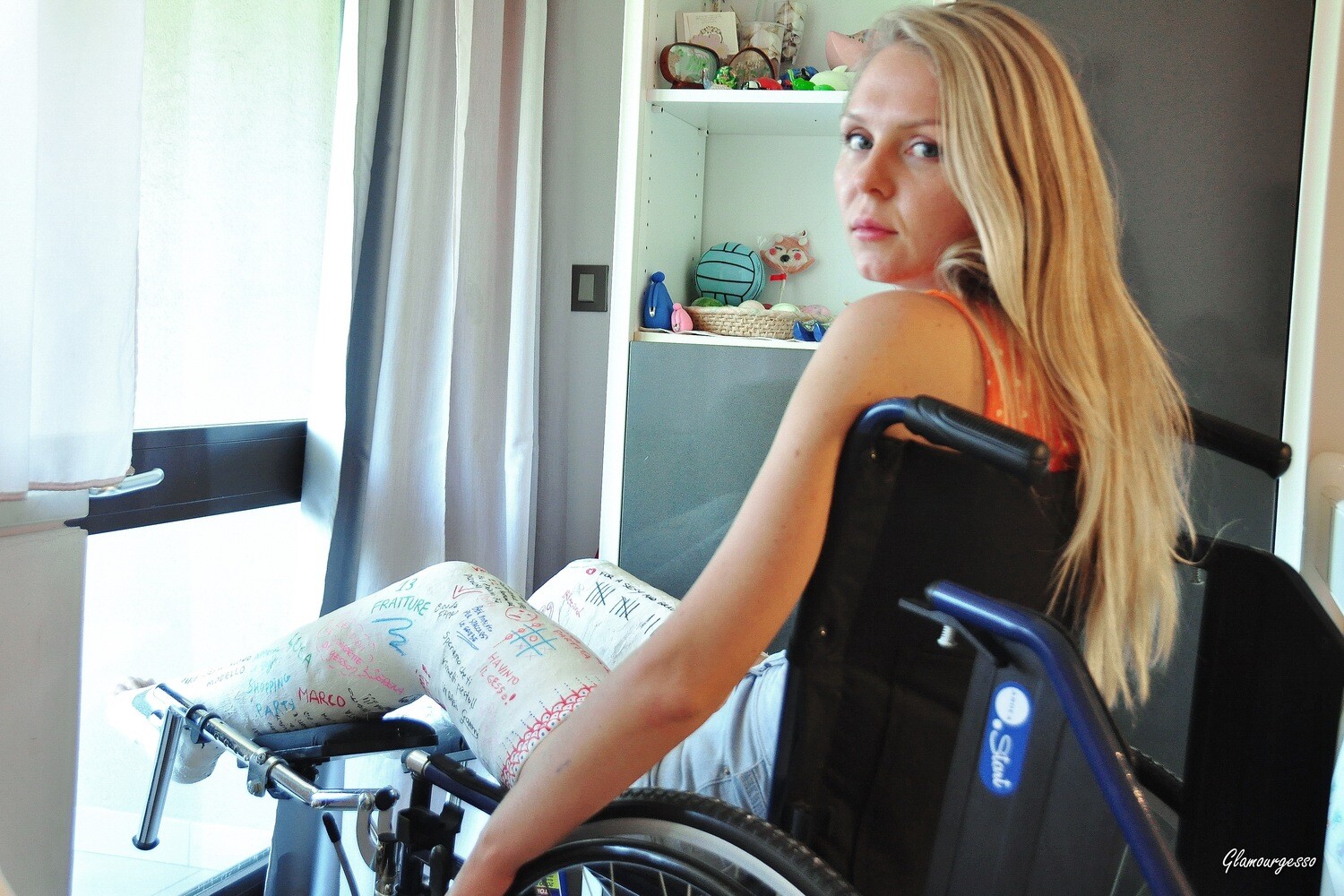 Svitlana DLLC - VIDEO 05: Ready to go wheelchairing