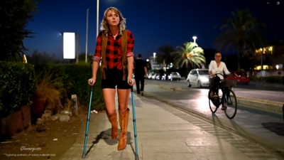 Svitlana Sprain - VIDEO 02: Tonic legs in Texas boots