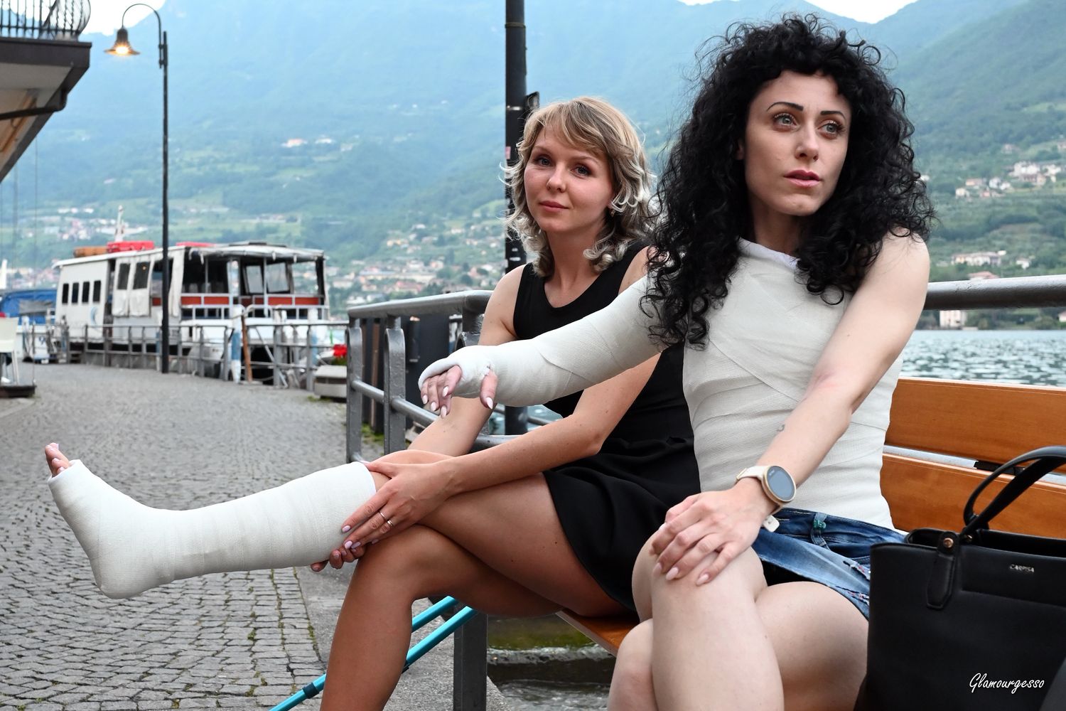 Larissa SS &amp; Svitlana SLC - VIDEO 02: Terrible road to crutch
