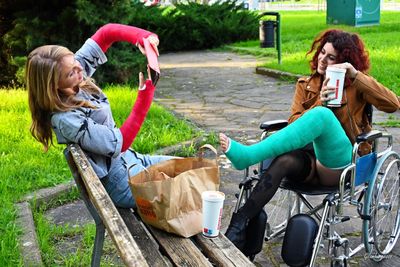 Alessia L. Green LLC & Svitlana Red DLAC - VIDEO 04: Feeding my poor friend