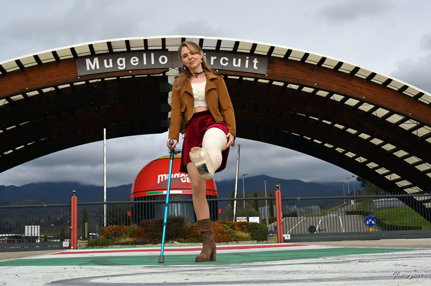 Svitlana LLWC - VIDEO 05: Walking in Mugello