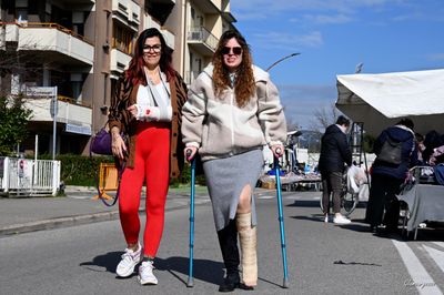 Diana LAC &amp; Miriam SLC - VIDEO 04: Exibitionists at the market