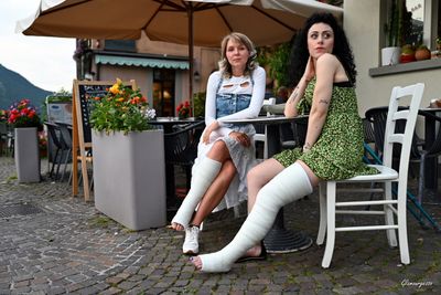 Larissa LLC &amp; Svitlana SLC - VIDEO 03: Crutching on the lakefront