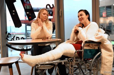 Diana LLC - VIDEO 04: On wheelchair at the mall