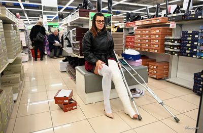 Diana LLC - VIDEO 05: Casual in the shoe store Diana LLC - VIDEO 05: Casual in the shoe store