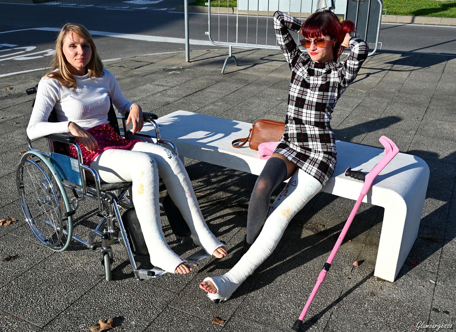 Svitlana DLLC &amp; Claudia LLWC - VIDEO 03: Our first outing