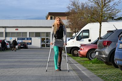 Celine Green LLC - VIDEO 05: Out on crutches