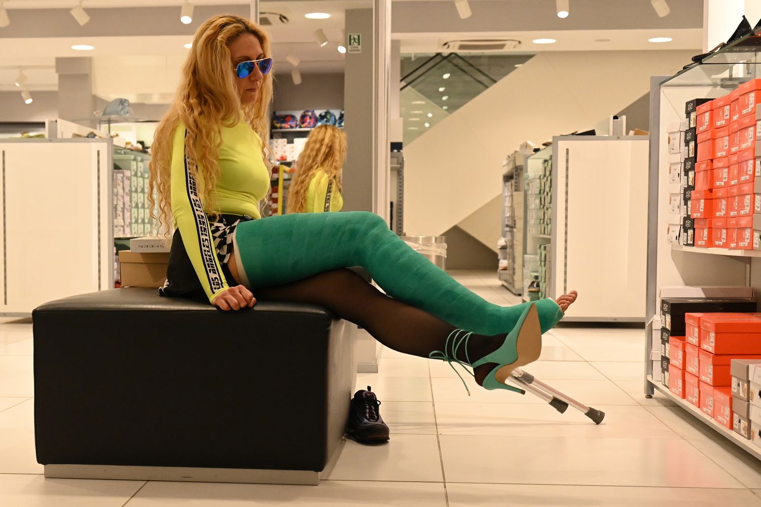 Celine Green LLC - VIDEO 06: Trying heels on