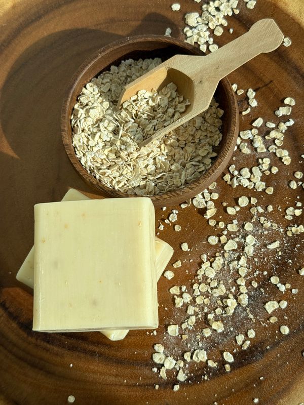 OATMEAL + SEA SALT Exfoliating Soap Bar