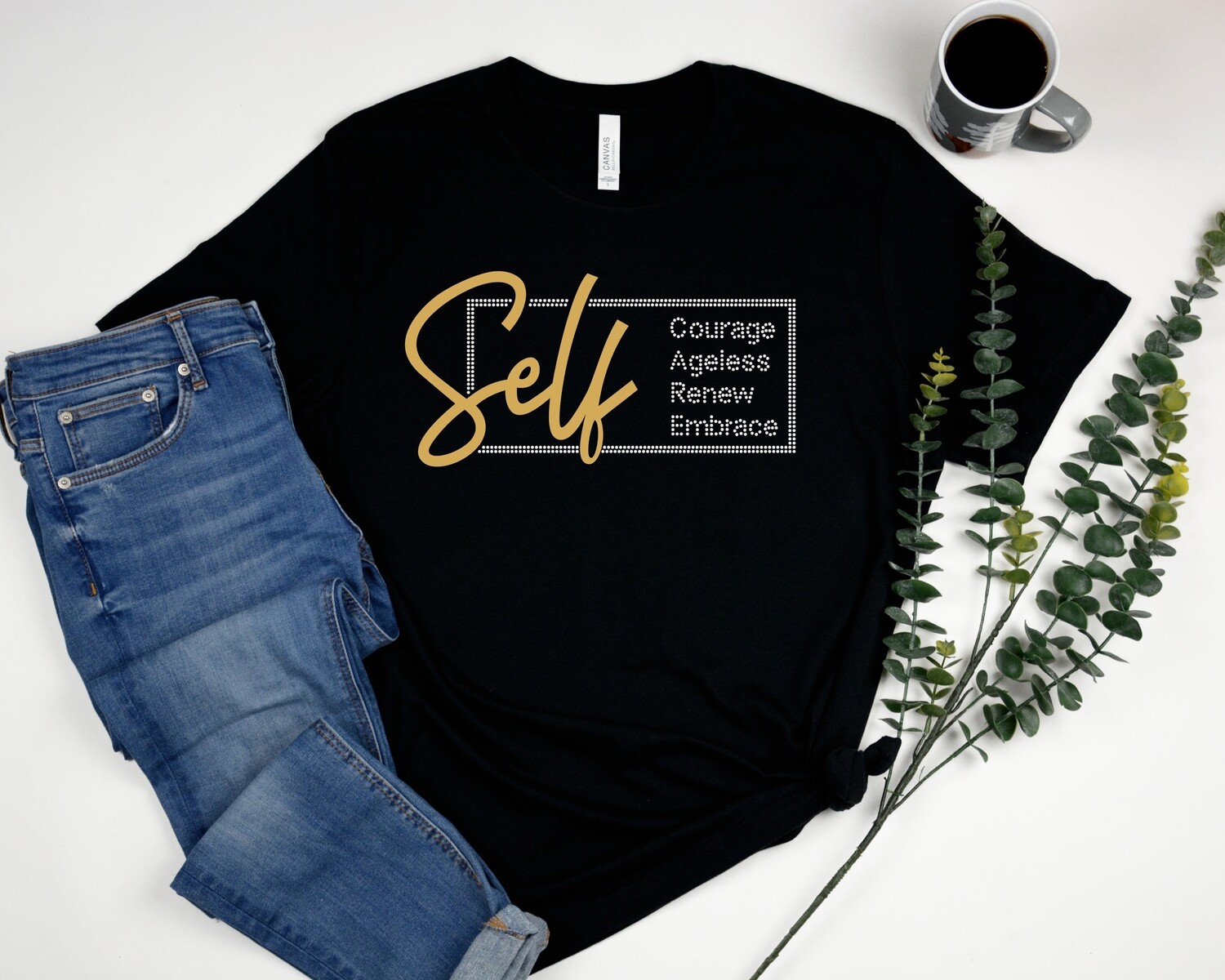 Self Care BLING TEE