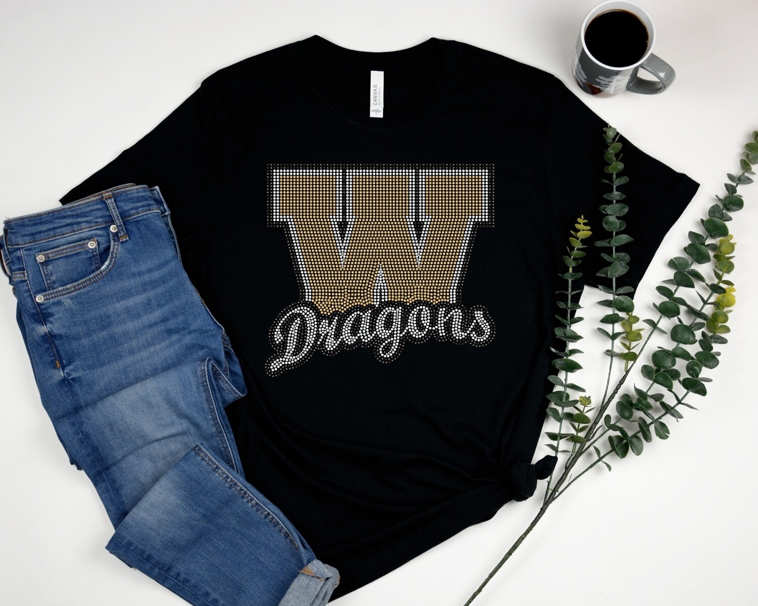 WENONAH BIG W BLING TEE