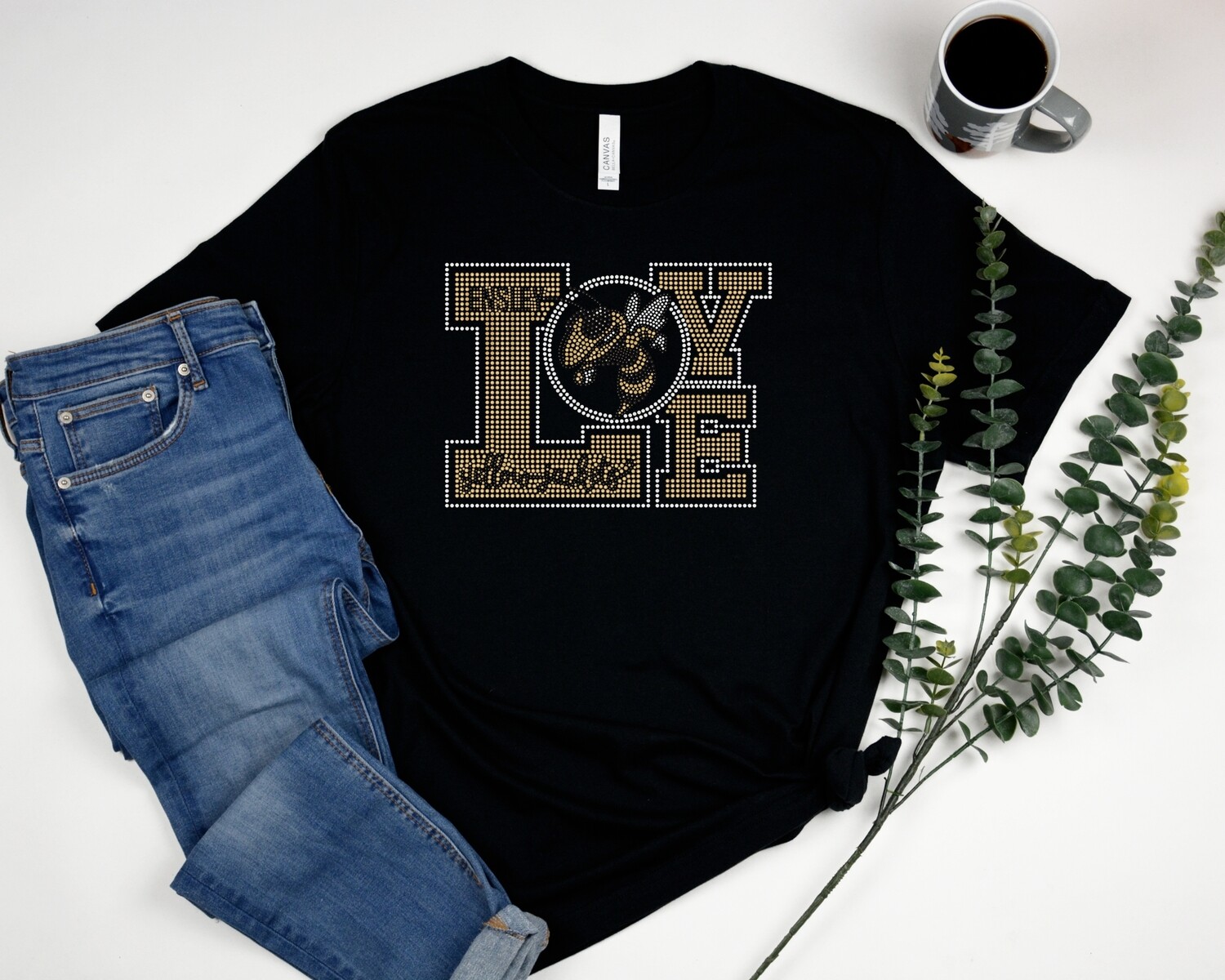 ENSLEY LOVE BLING SHIRT 2