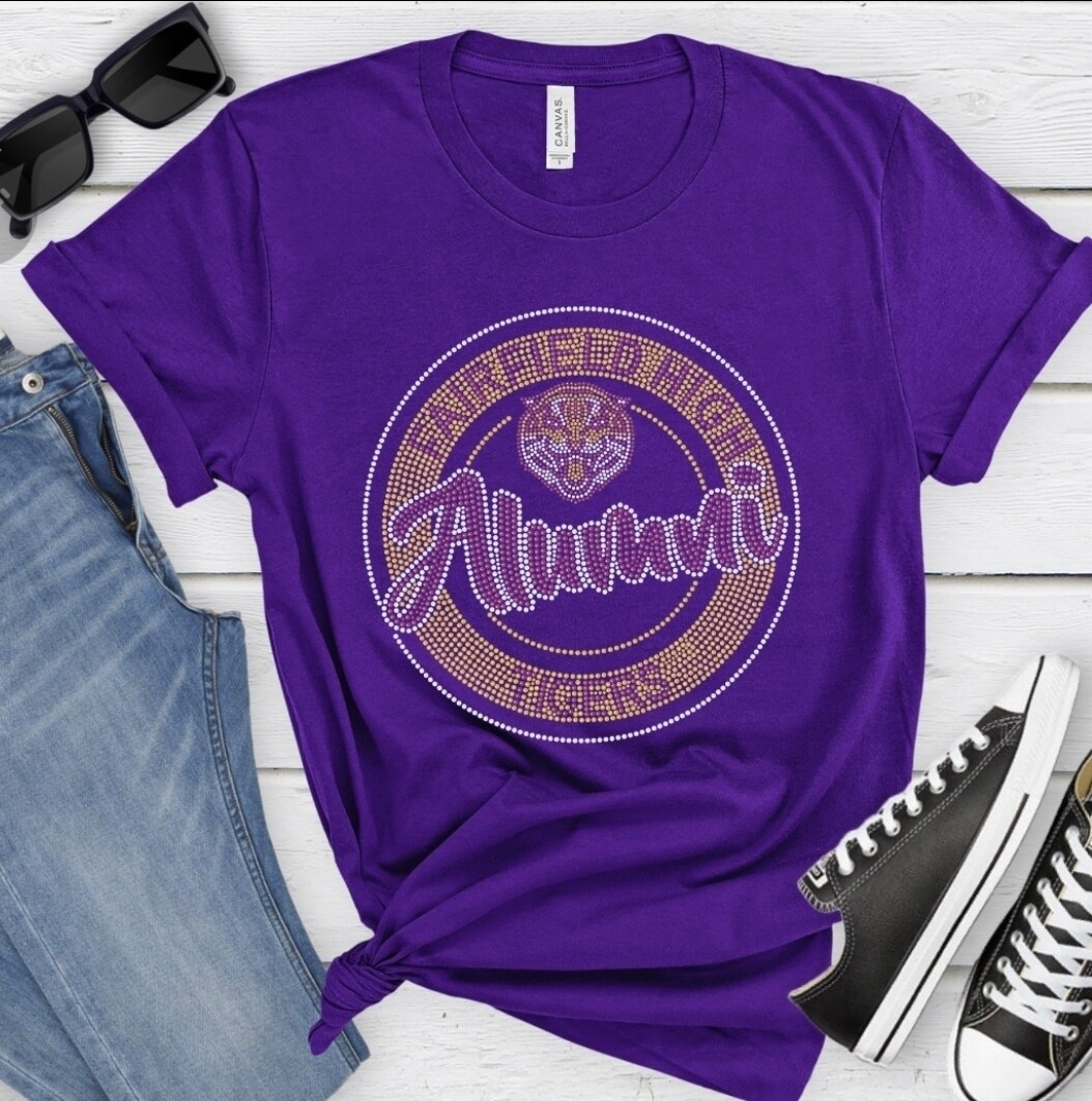 FAIRFIELD ALUMNI BLING TEE