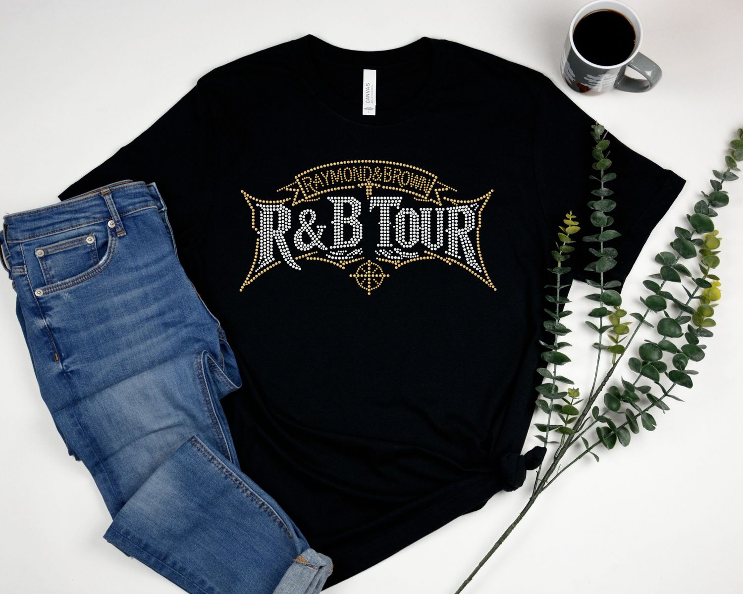 R&amp;B Gold and Clear Inspired Design