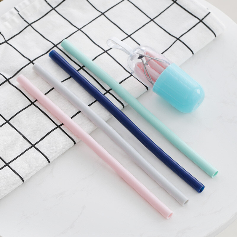 ​Reusable Straw - Silicone & Collapsible