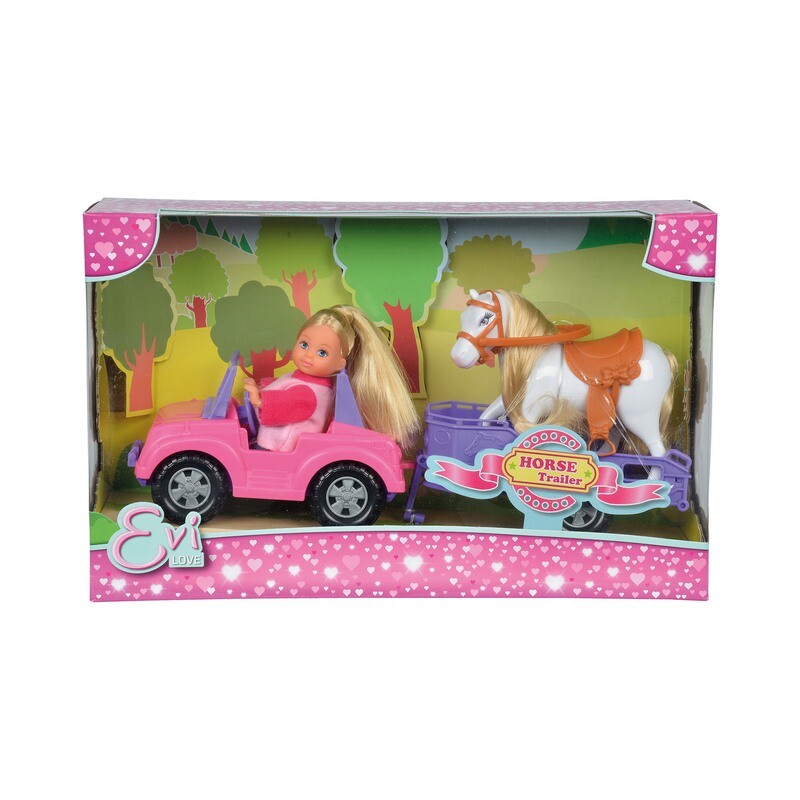 Evi Love Toy Horse & Trailer