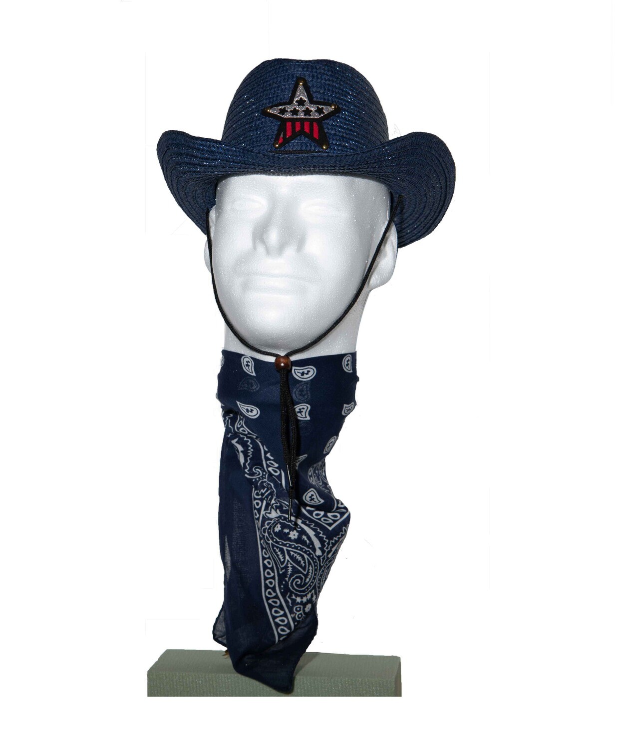 Cowboy Hat and Bandana (Bundle)