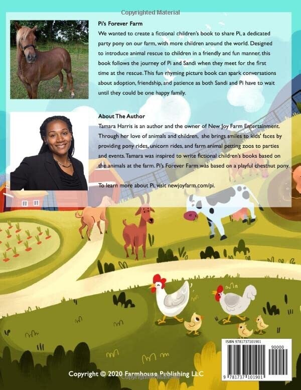 Pi's Forever Farm: Children's Book