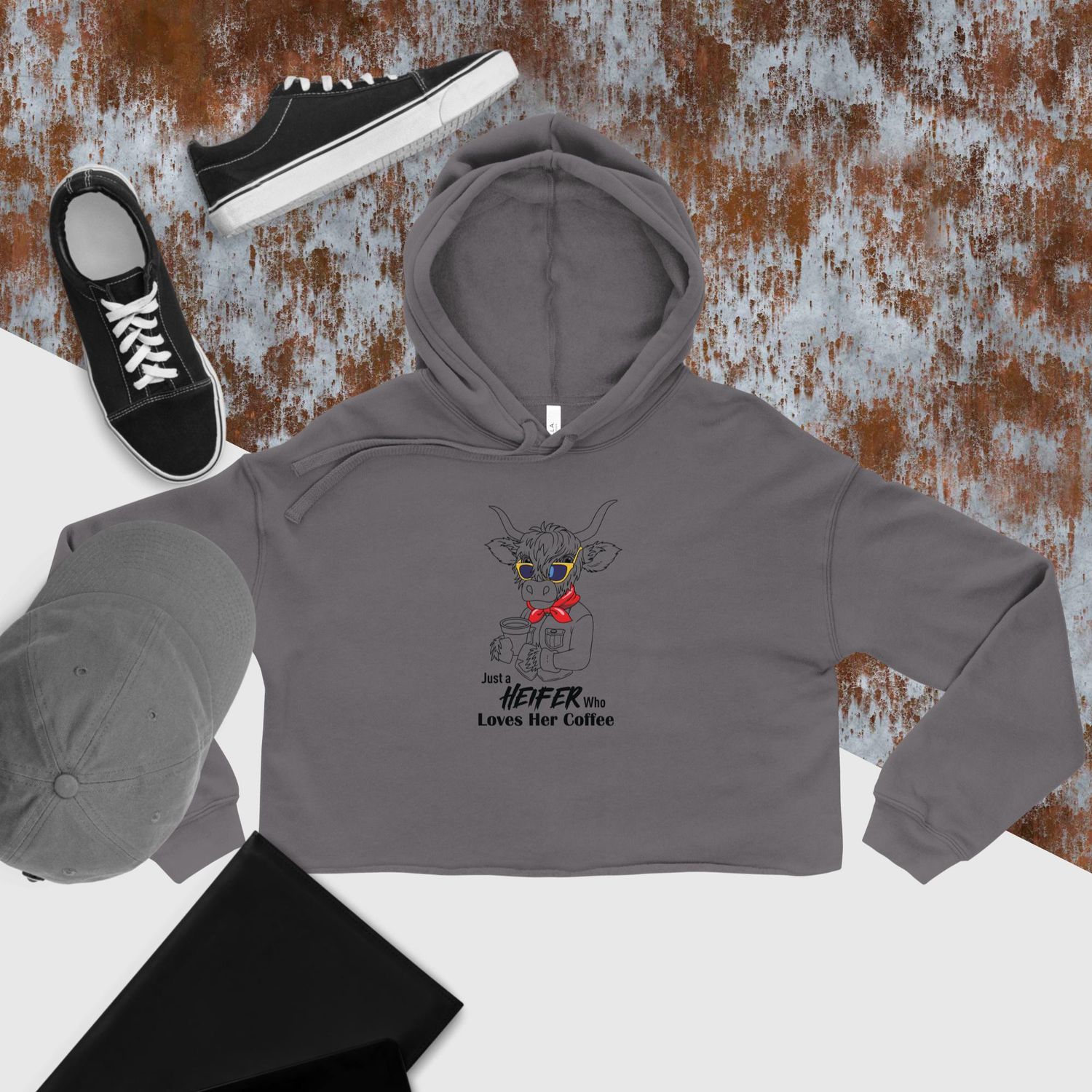 Fun Heifer Crop Hoodie, Just a Heifer Who Loves Her Coffee, Funny Cow Crop Hoodie for Farm Girl Gift, Fun Cow Crop Hoodie Gift for Her, Cow Lover Crop Hoodie Fun Heifer Crop Hoodie, Just a Heifer Who Loves Her Coffee, Funny Cow Crop Hoodie for Farm Girl Gift, Fun Cow Crop Hoodie Gift for Her, Cow Lover Crop Hoodie