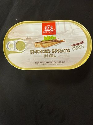 Belevini Smoke Sprats In Oil