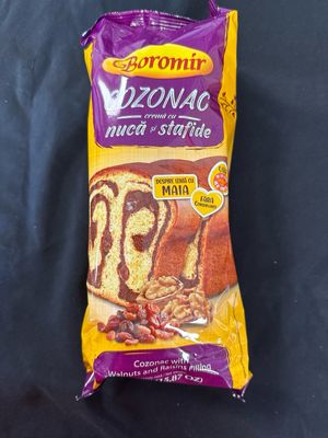 Boromir Cozonac Nucă Stafide