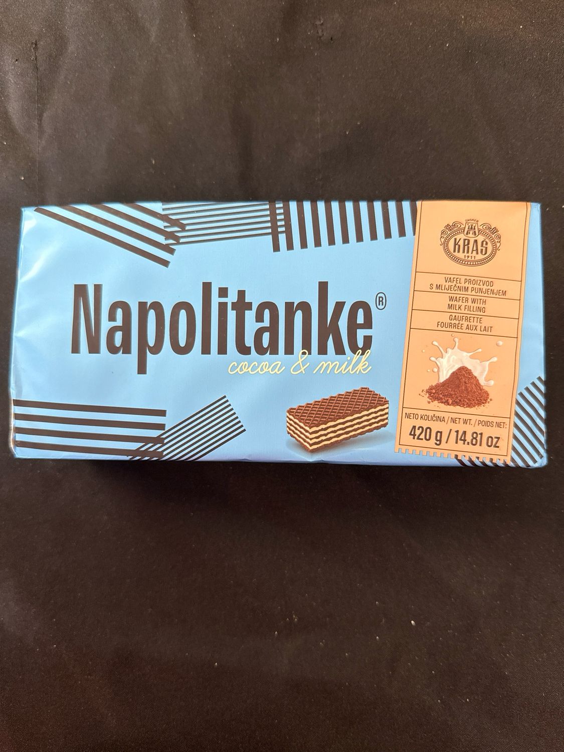 Napolitanke Cocoa Milk Waffle/ Napolitane 420g