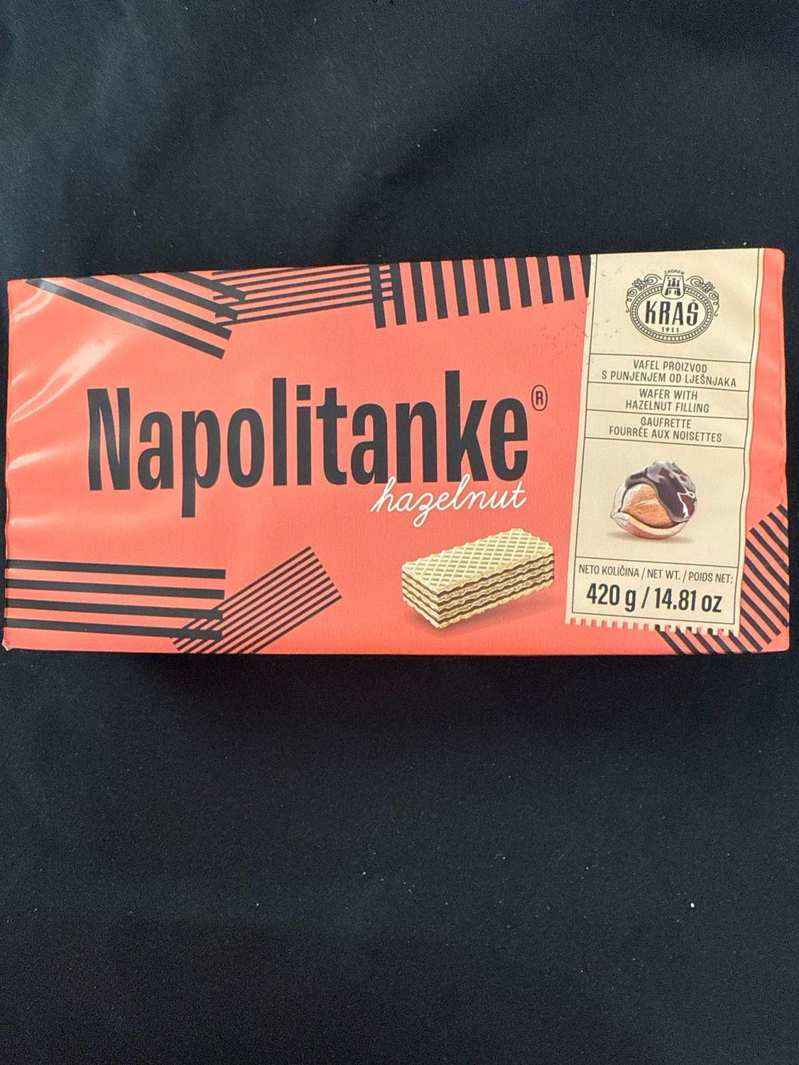 Kras Napolitanke Hazelnut Waffle/ Napolitane 420g