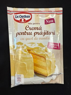 Dr Oetker Cremă Prăjituri Vanilie