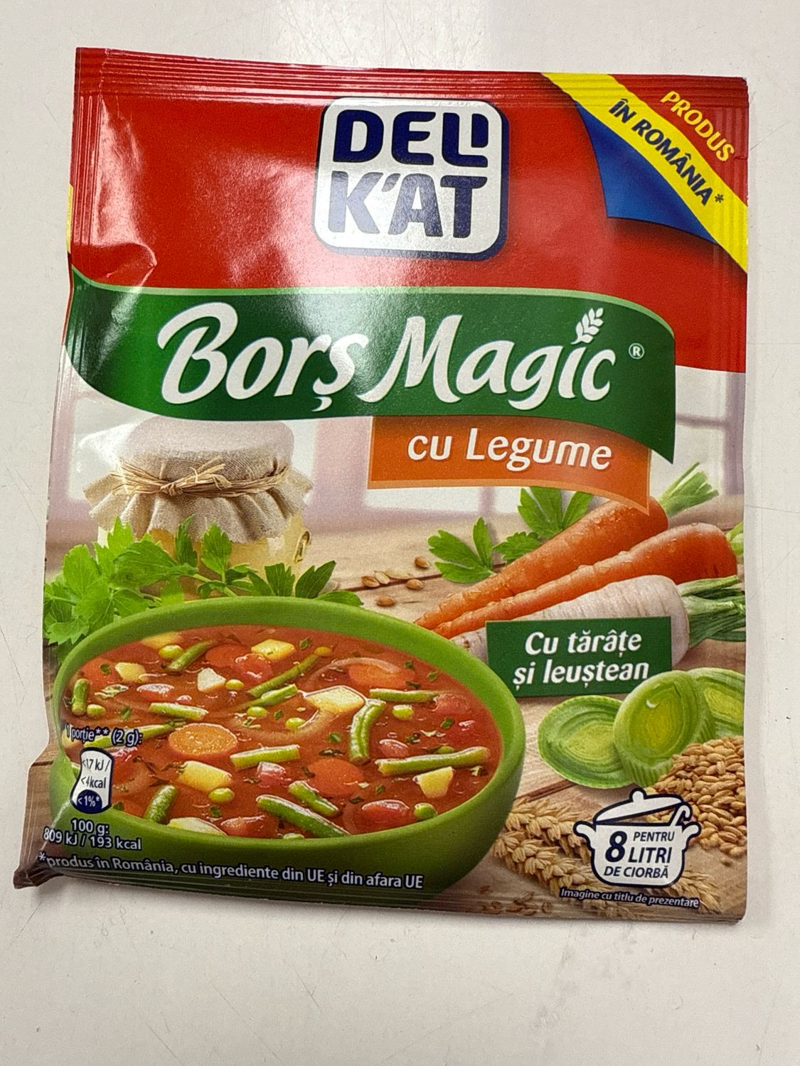 Delicat Borș Magic Legume