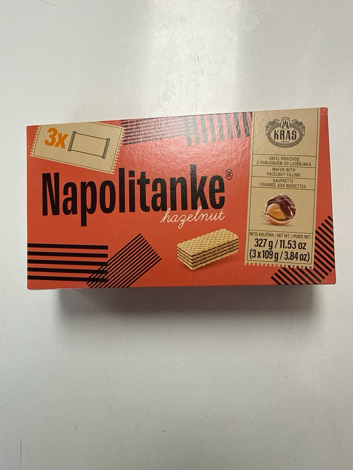 Napolitanke Hazelnut