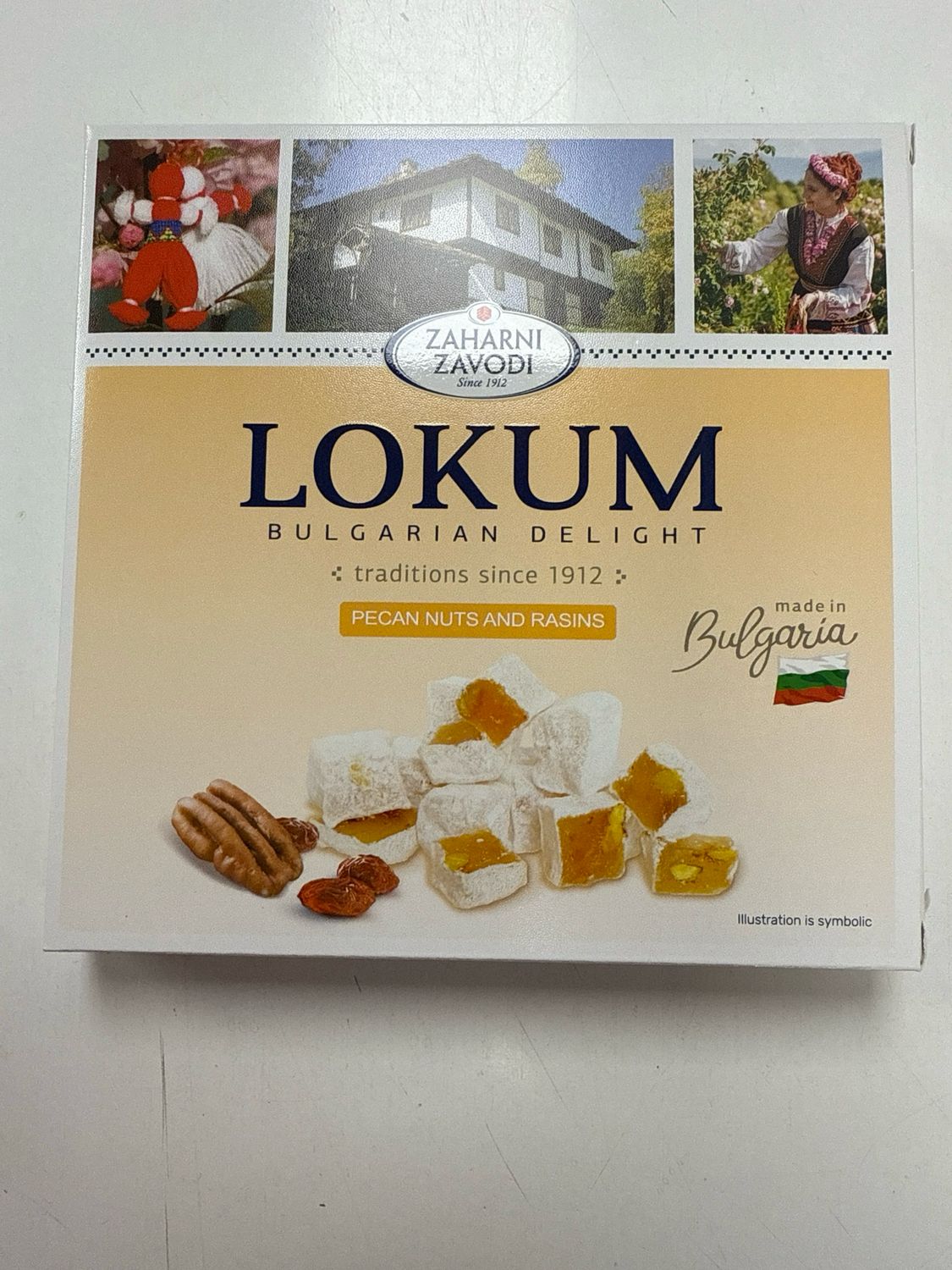 Lokum Bulgarian Delight Pecan Raisins