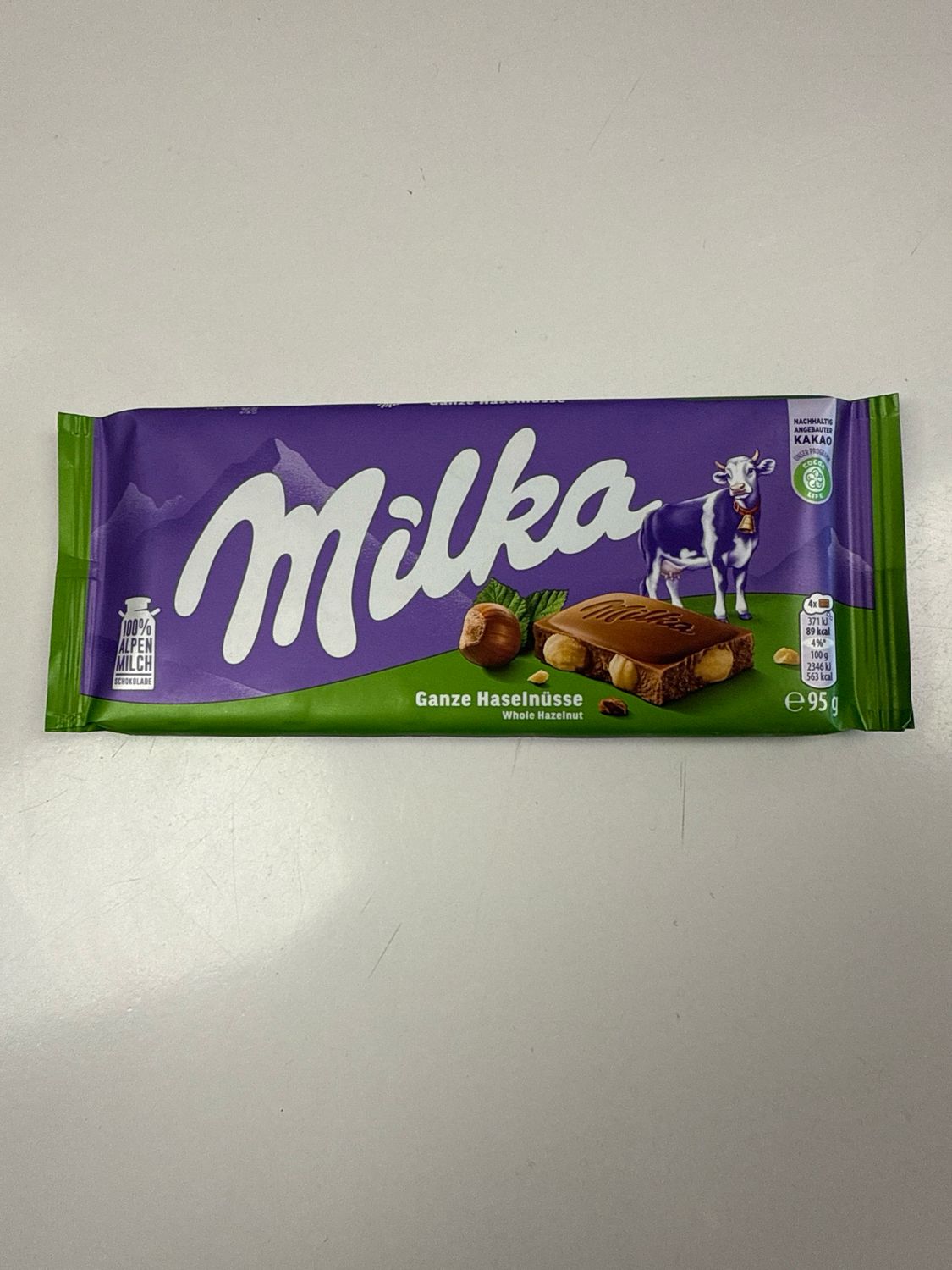 Milka Whole Hazelnuts