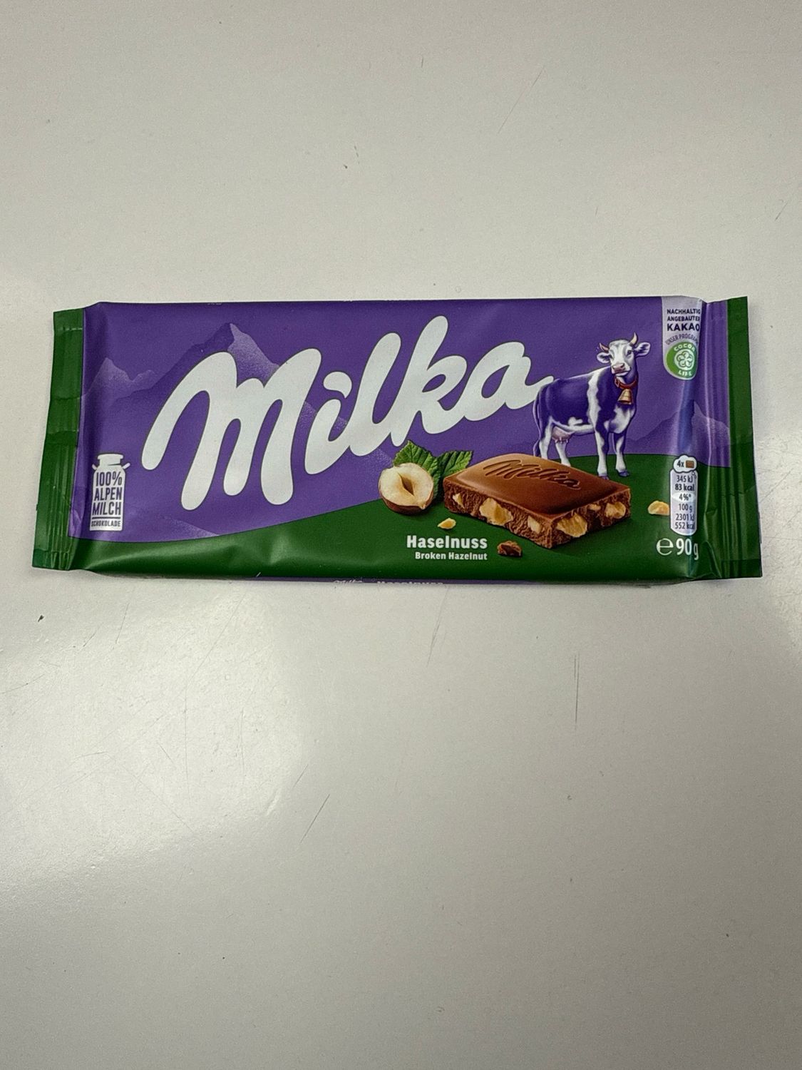 Milka Half Hazelnuts