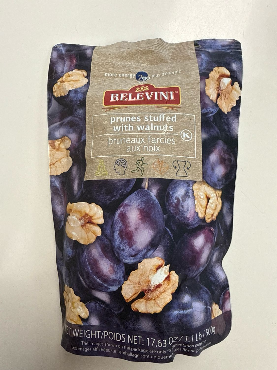 Belevini Dry Plums With  Walnuts