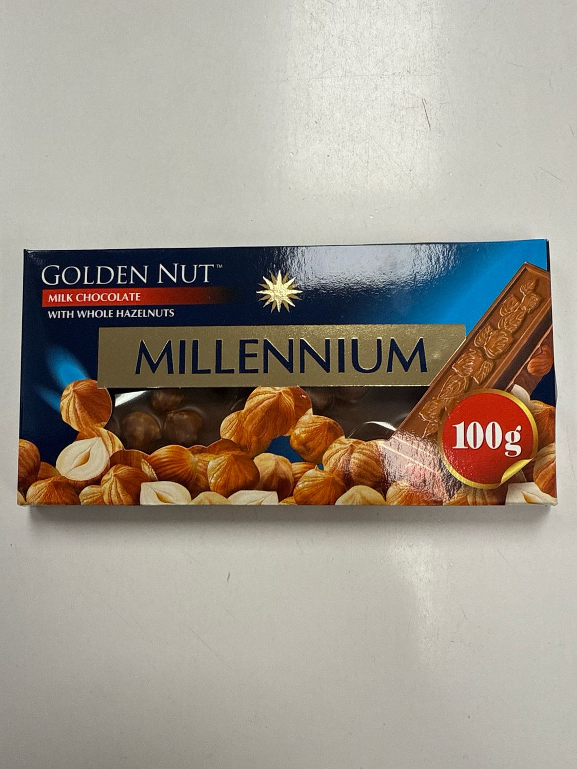 Millennium Milk Choco Whole Hazelnuts