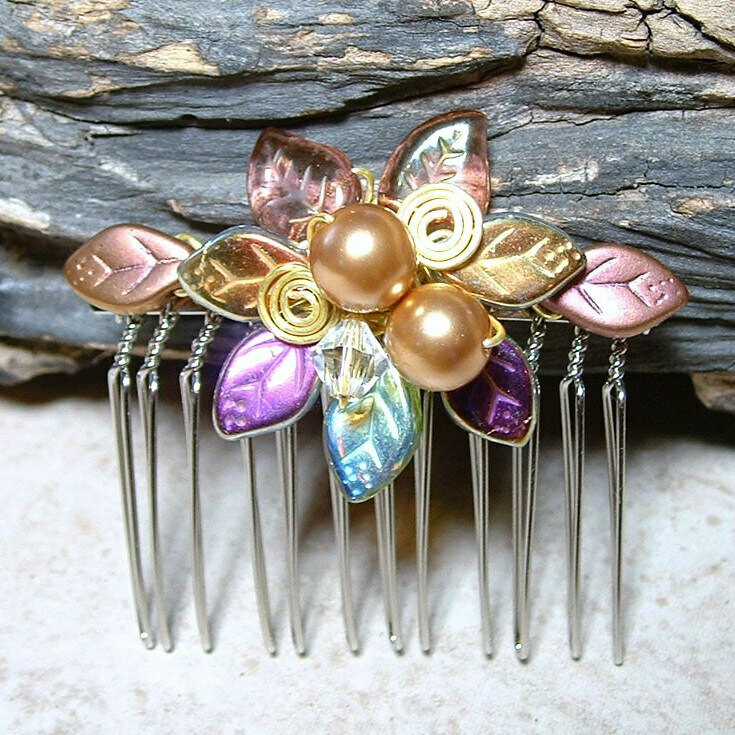 Fairytale Wedding Hair Comb Titanias Dream