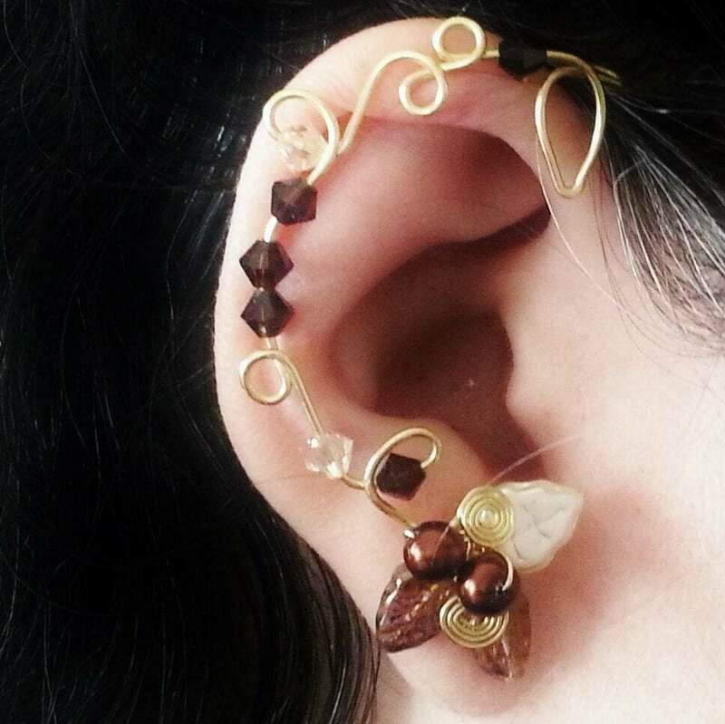 Fields of Gold Ear Cuff Climber
