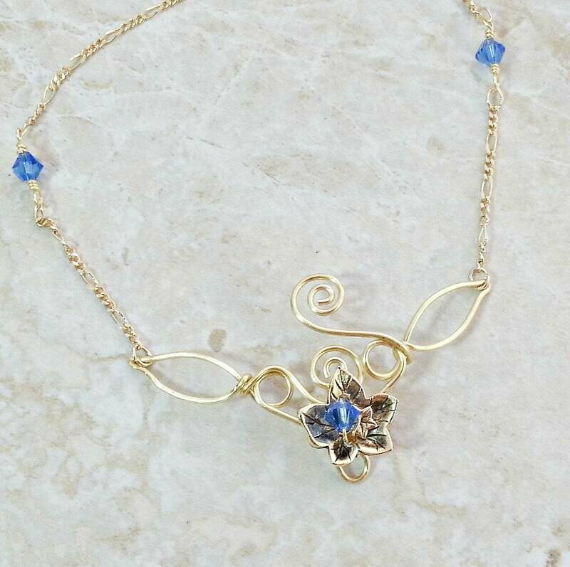 Eowyn Lady of Rohan  Ivy Leaf Necklace